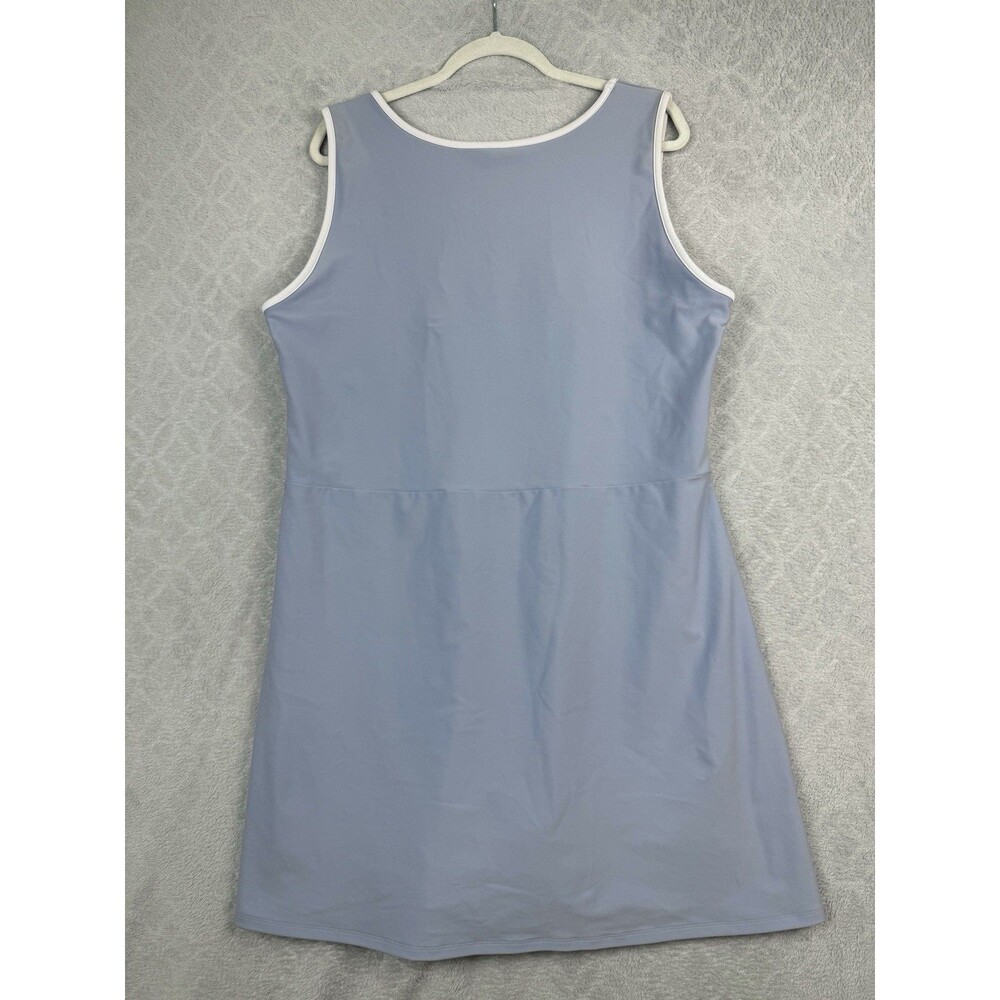Abercrombie YPB Sculptlux Active Dress XXL Blue Curve Love Sporty Built in Short